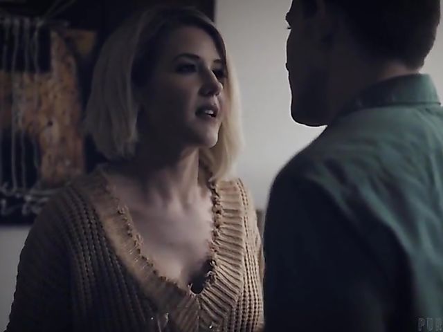 Hot mom Kit Mercer helps her injured stepson